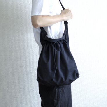frame bag  size Lナイロンサコッシュ kuro