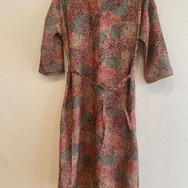 バンドカラーワンピース