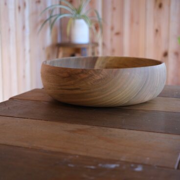 クスノキのアフロボウル〈30〉ガラスコーティング【v1819】