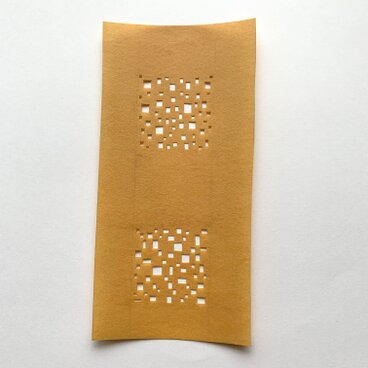 ステンシル型紙（四角・ランダム・Ｃ）