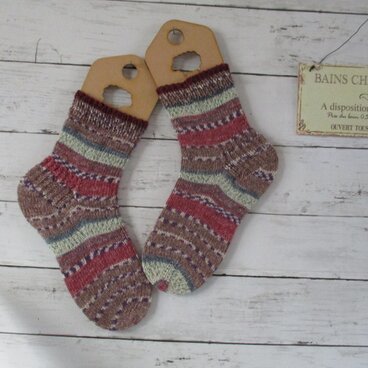 　冷え取りソックス ショートタイプ　Opal KFS 114 & Uni 5196