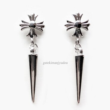 クロス&スパイク▽ピアス