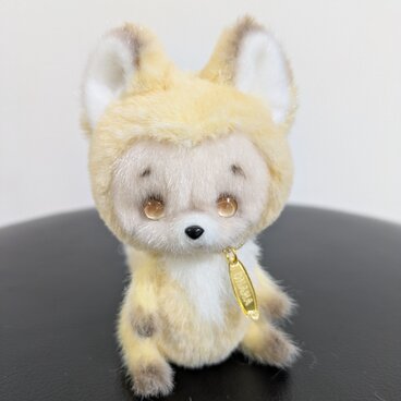 ハンドメイドぬいぐるみ☆きつねさん☆Clearアイ