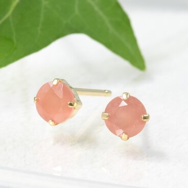 K18 ロードクロサイト ピアス CK055CIBSN