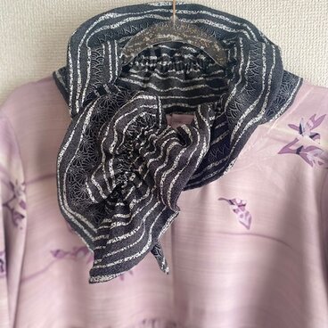 小紋のストール