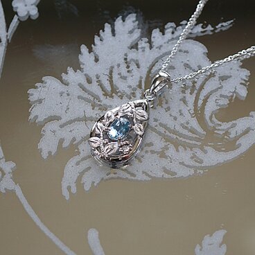 SV　アクアマリン　ペンダント＜ヘッドのみ＞