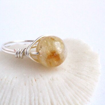 檸檬 Frappé　Wire　Ring　