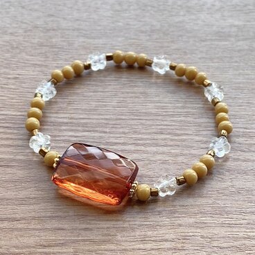 ヴィンテージ アンバー ブレスレット