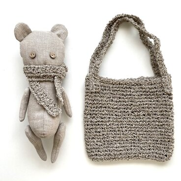 くま＋ばっぐ（ナチュラル）