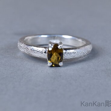 アンダリューサイトのリング