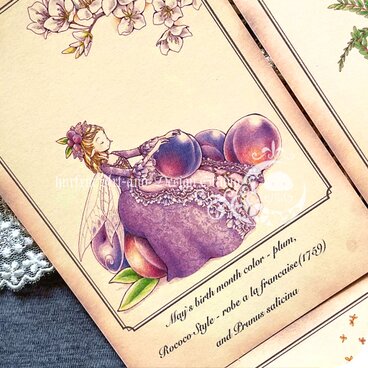 妖精たちのファッションプレートポストカード集[2019-4]