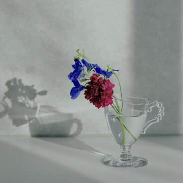 【Imperial Glass Company】アメリカ製/ヴィンテージ/Candlewick/ガラス花瓶