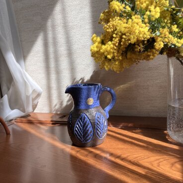 土と葉の味わいピッチャー｜Laholm｜花瓶｜北欧