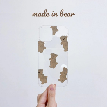 透明なくま｜made in bear（iPhone / Android対応）