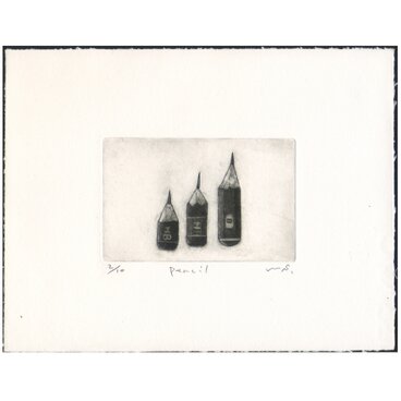 銅版画「Pencil」