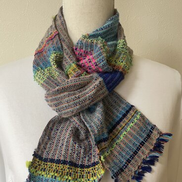 パキパキなミニマフラー