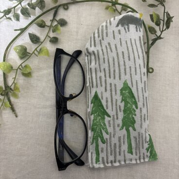 ＊＊ハンドメイドミナペルホネンメガネケースoneday普通サイズ