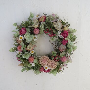 Cherishing Spring in Japan　Wreath