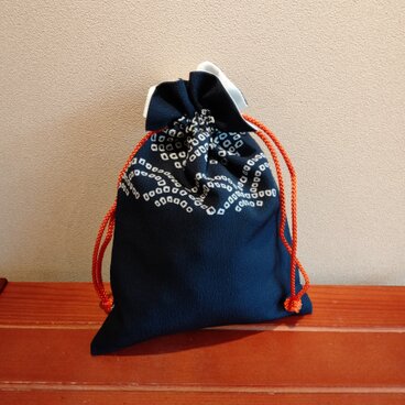 着物　長方形型　巾着（大）