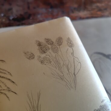 絵本なブックカバー『雑穀』