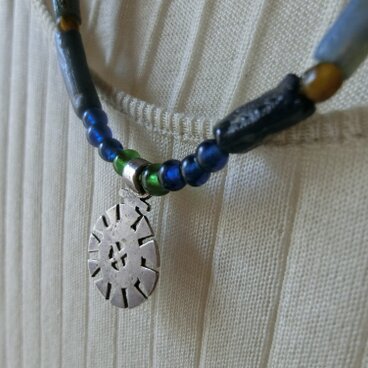 ＊3/15までLast price＊古のネックレス＠アフリカンチャーム＋フラニビーズ＋古いビーズいろいろのコピー