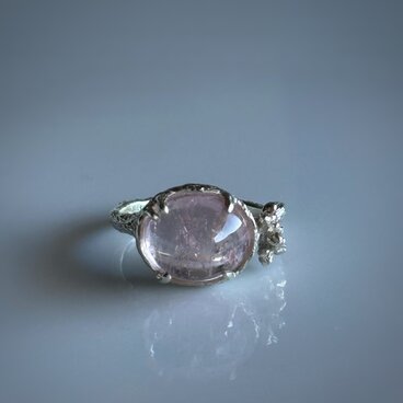 モルガナイト　リング / sv925のコピー