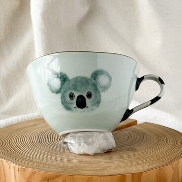 チコロット❤️すべて手描き❤️染付け❤️スープカップ❤️カフェオレボウル❤️お味噌汁お椀❤️コアラ❤️可愛い