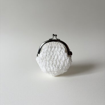 shijimi wallet - white　※受注生産