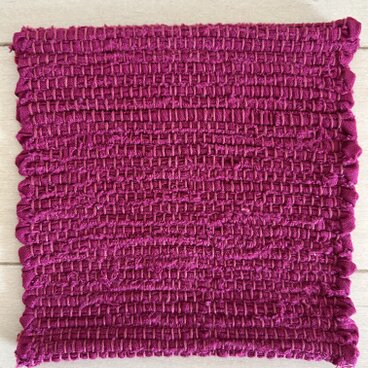 裂織コースター