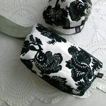 BotanicalRayon×linen PouchSet