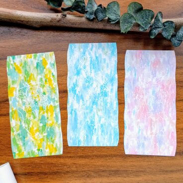 bookmark（しおり）〜クレパスの彩り〜　３枚入り