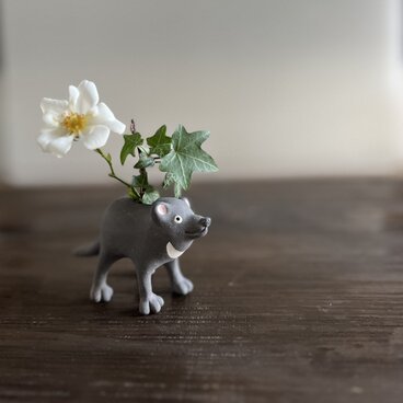 タスマニアデビル　/（小）花器