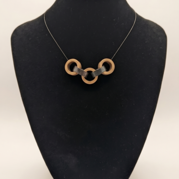 5CircleChain - Lateral - Boxwood【ネックレス】
