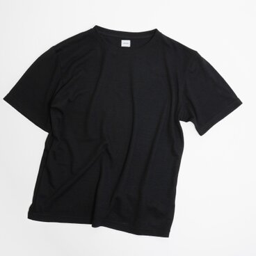 【JAPAN FABRIC】 ウール100% サマーウールTシャツ