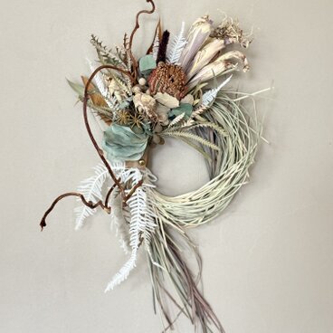 Botanical Wreath ― 根と円