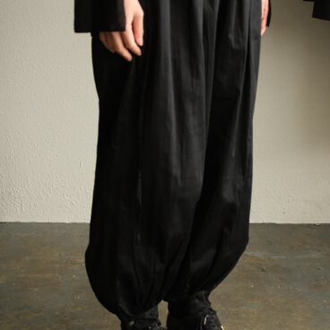 【new】enrica cotton pants / BLACK / PANTS156