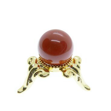 •✼送料無料✼• レッドジャスパーの丸玉・12mm ༺バリ島の僧侶の祈祷＆浄化 •☆• 正しい判断へ導くお守りの石༻