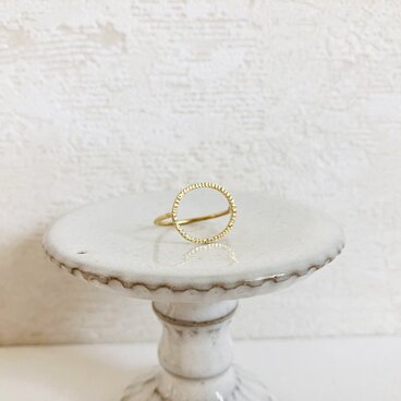 Oval Frame Ring　｜　真鍮製
