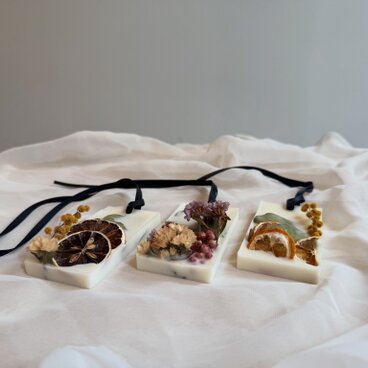 botanical sachet「rectangle」サシェ/ドライフラワー/ドライフルーツ