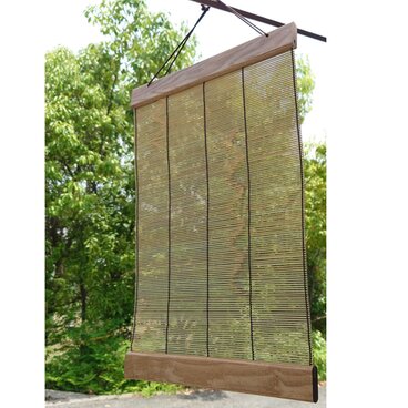 竹製タペストリー天然青竹31x46①