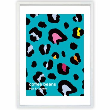 Coffee beans　送料無料 　sei新着作品/新着順　イラスト　ポスター　アートポスター　4222