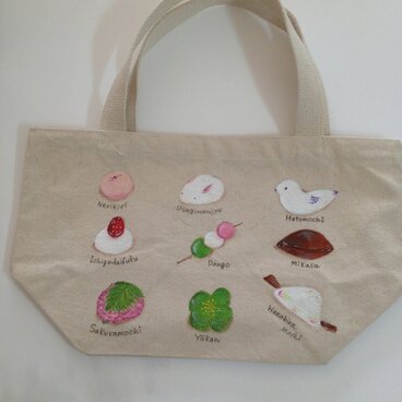 蘭子様ご依頼品和菓子トートバック