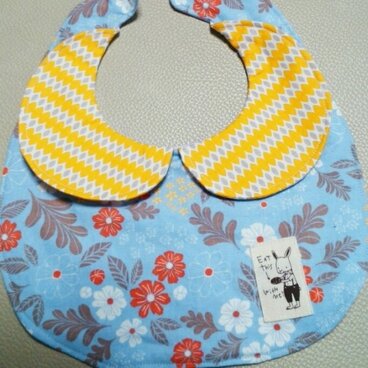 襟付きリバーシブルスタイ