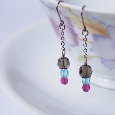 スワロフスキーのピアス