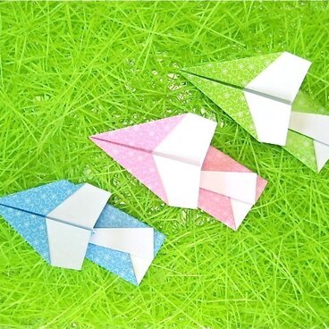 紙ヒコーキの箸袋