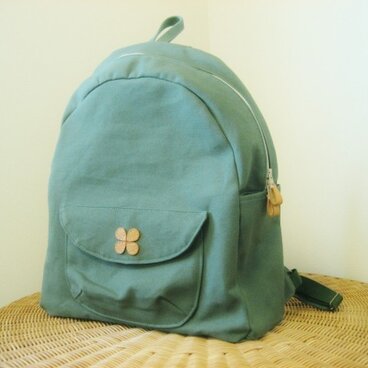 帆布のリュック『クローバー』