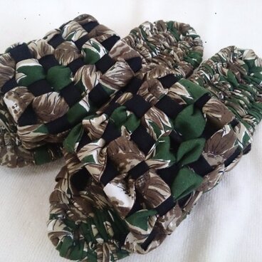 ルームシューズ  布スリッパ 24ｃｍ