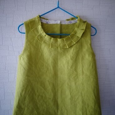 ガールズ プリーツ飾りブラウス