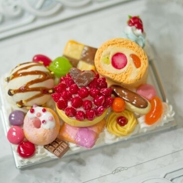 いちごタルトのコンパクトミラーSサイズ (dg005)