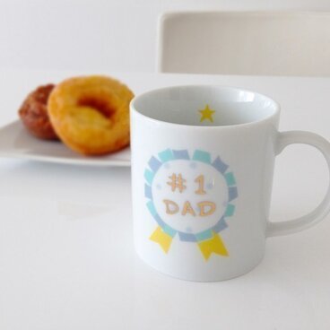 [名入れサービス] ” ♯1 DAD ” マグカップ